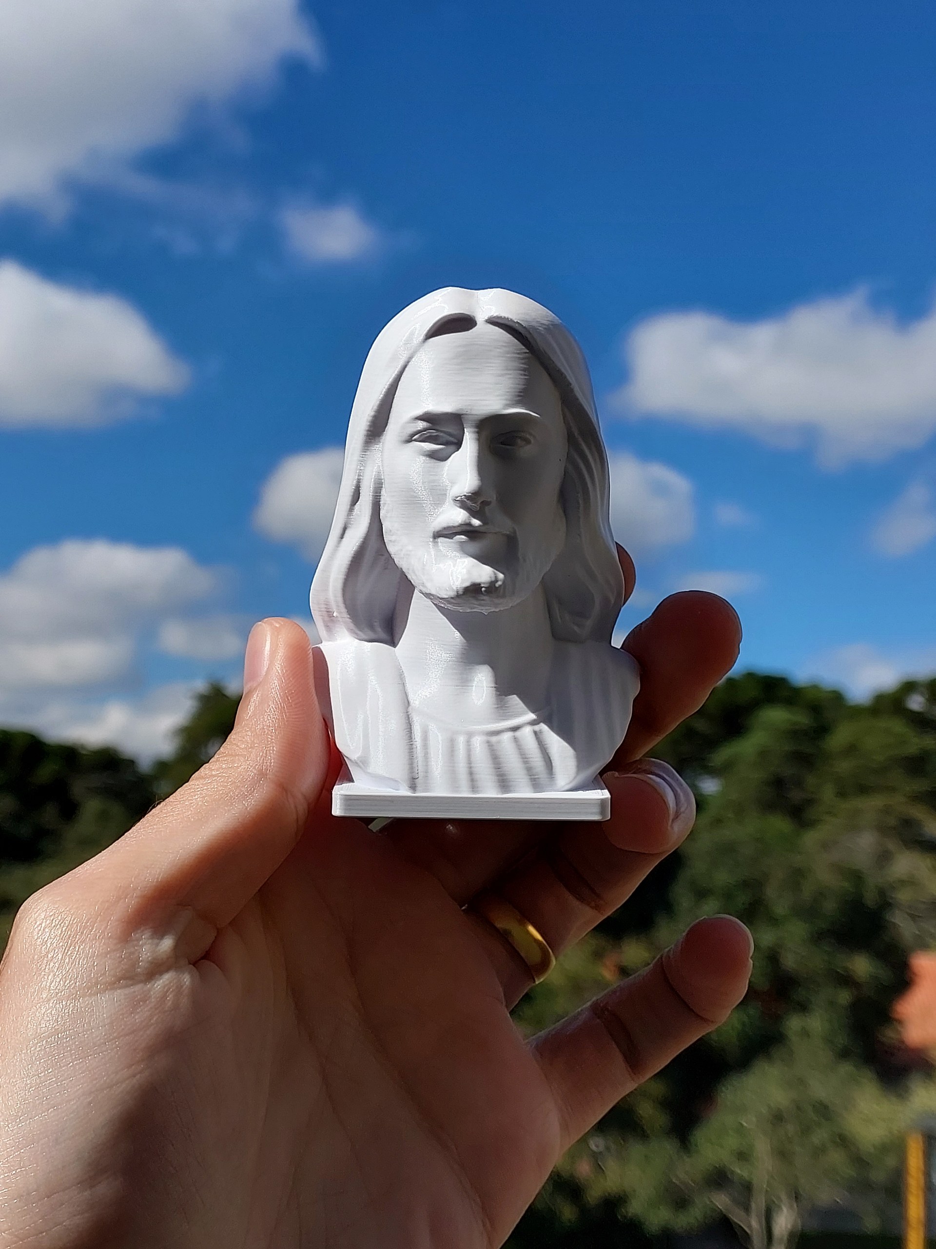 Busto Jesus 9cm — foto 5