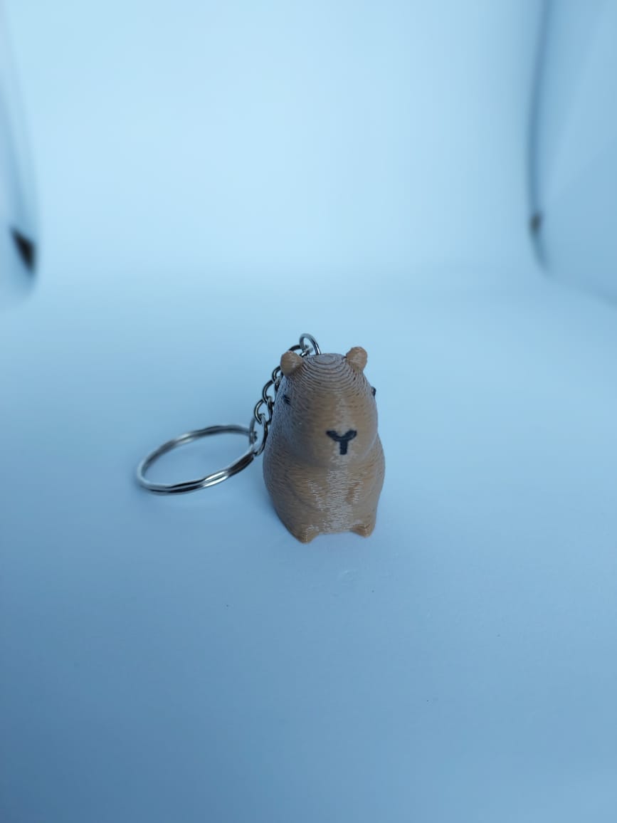 Chaveiro Capivara Felpuda — foto 2