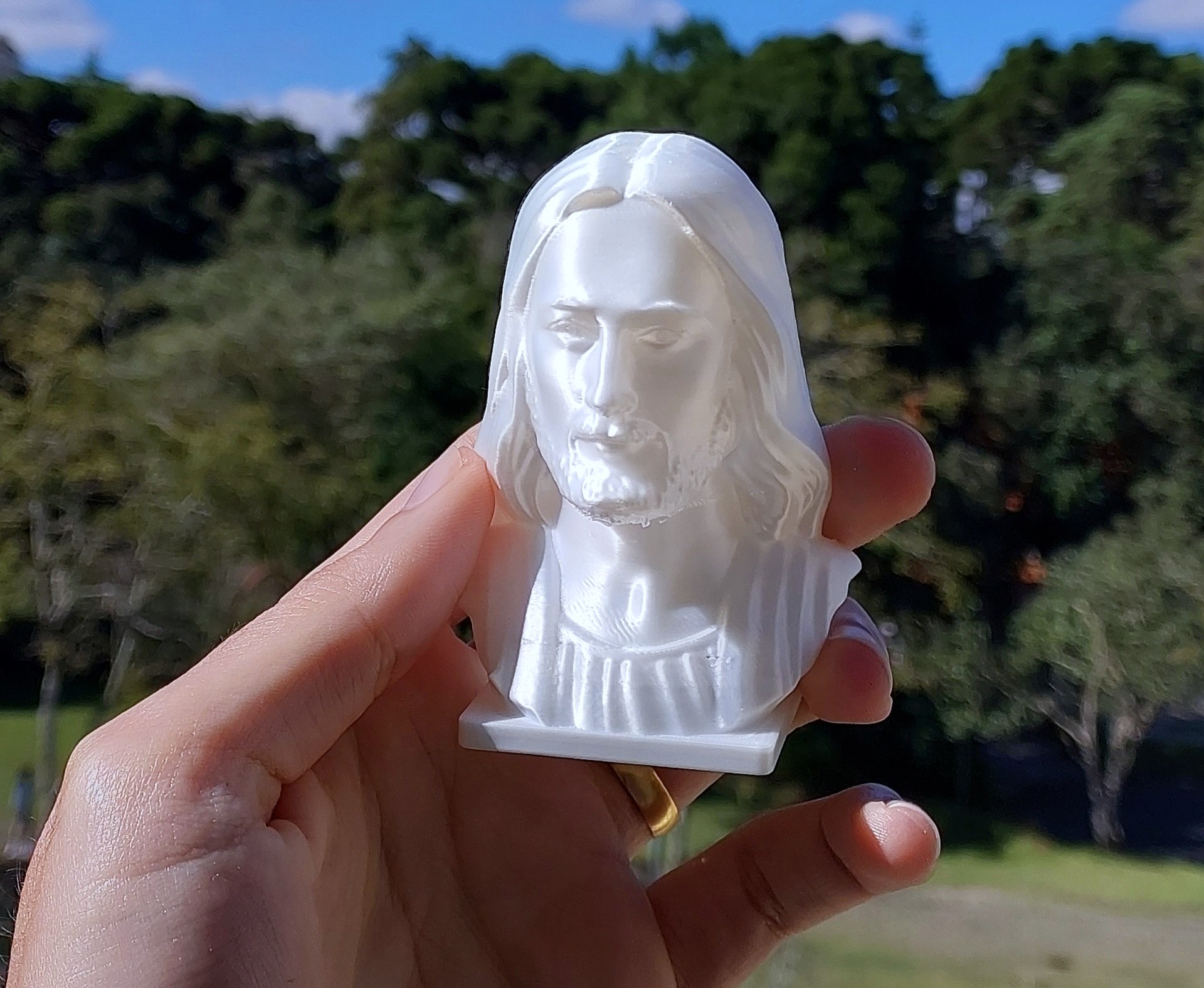 Busto Jesus 9cm — foto 10