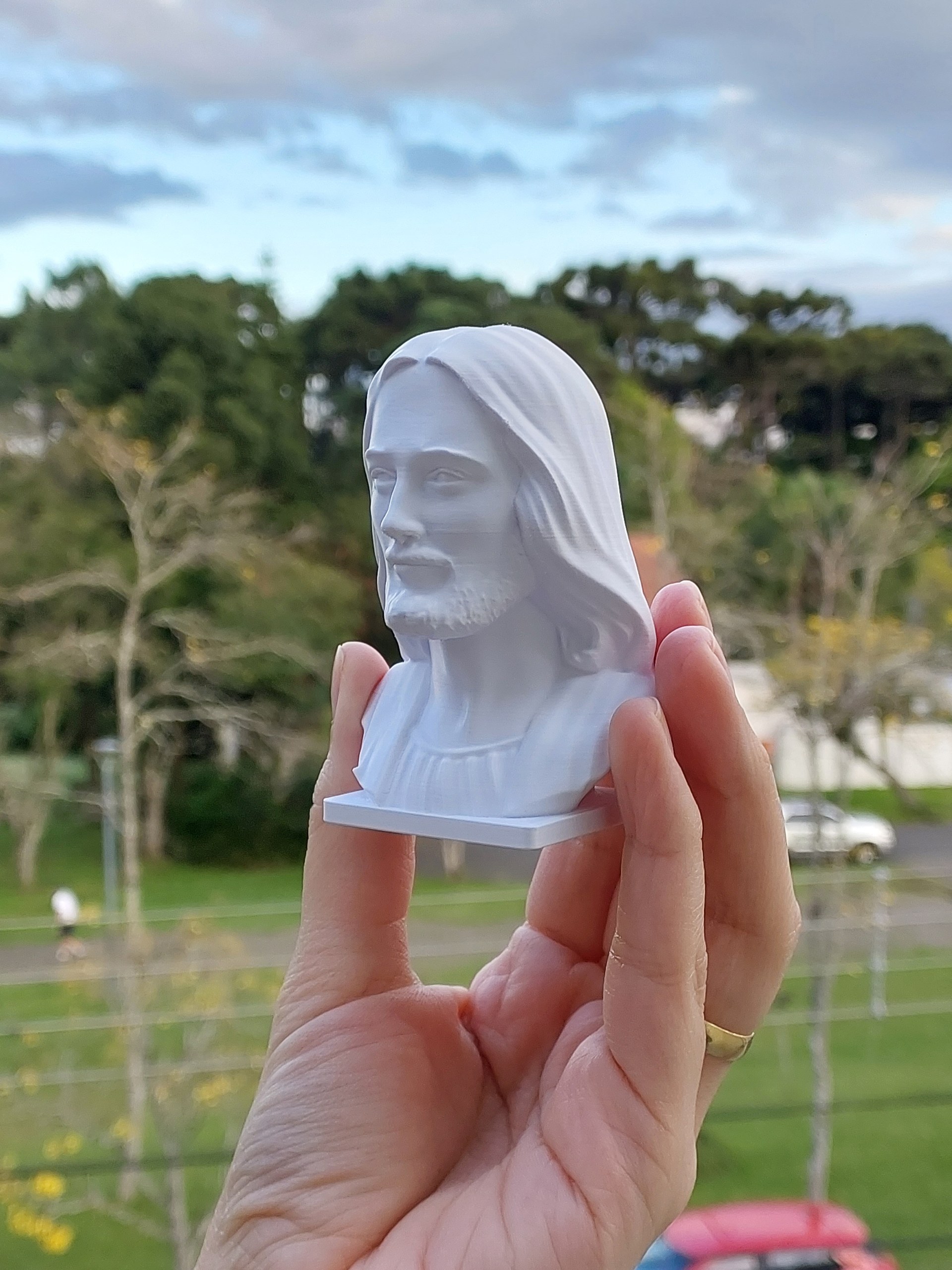 Busto Jesus 9cm — foto 2