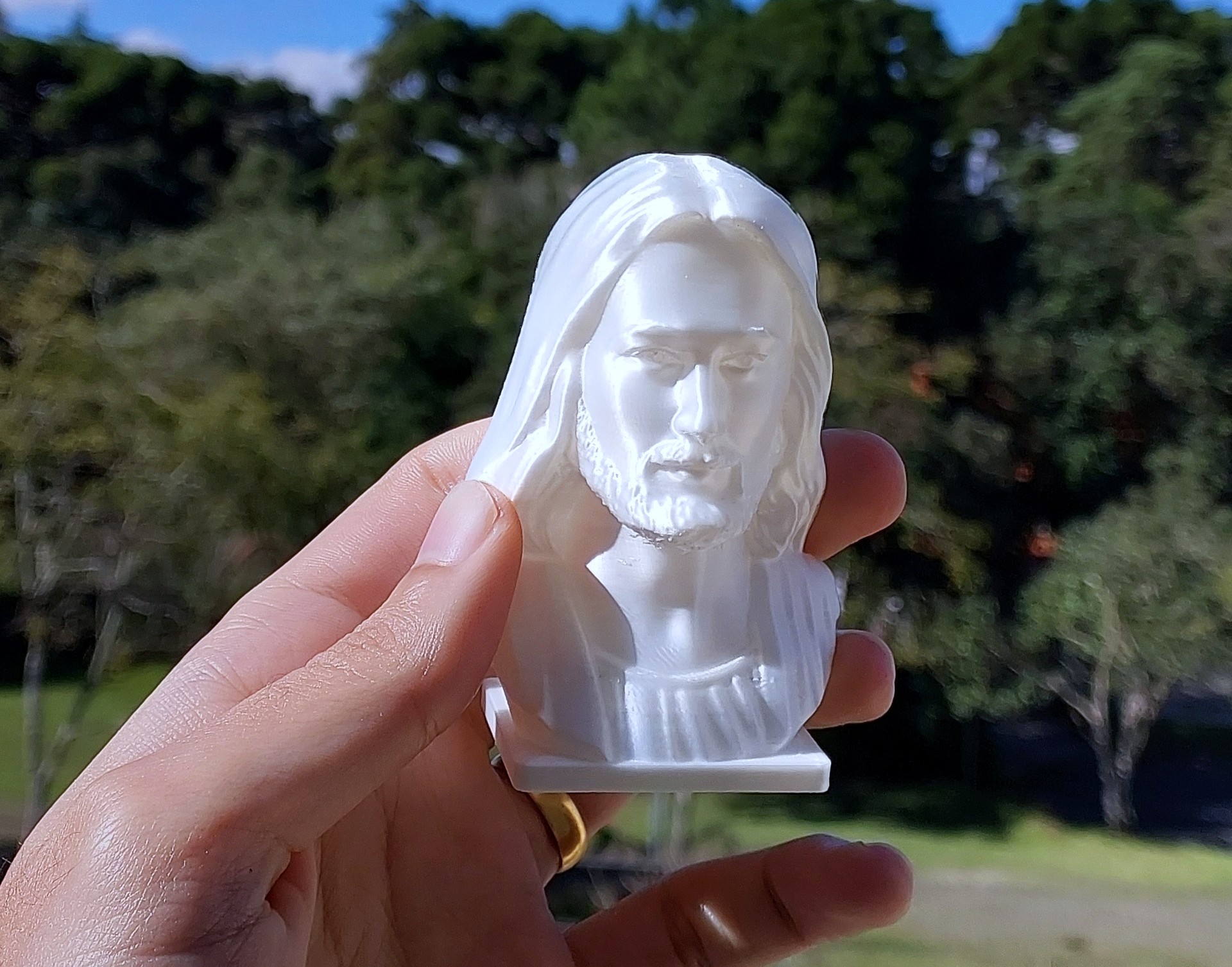 Busto Jesus 9cm — foto 9