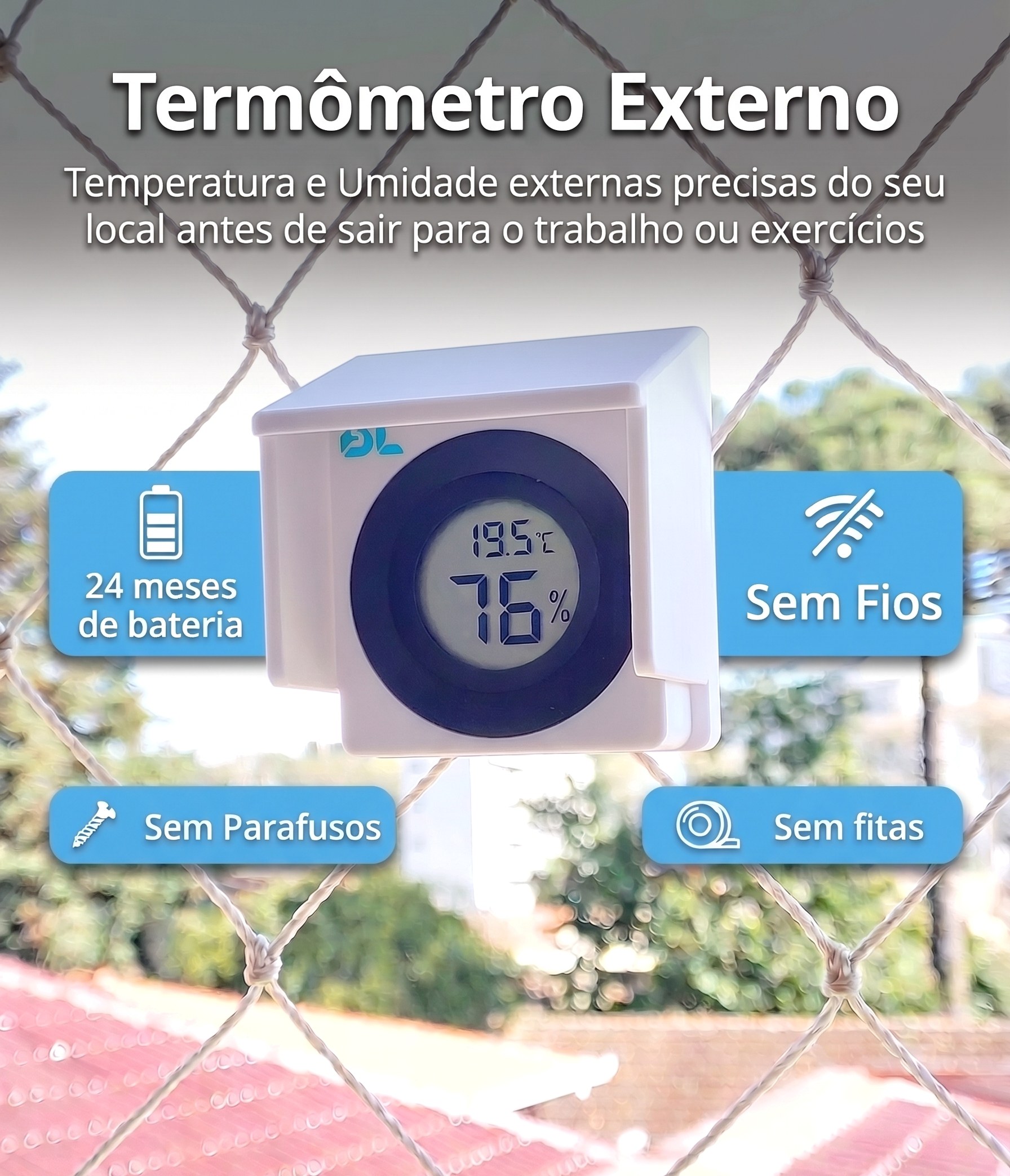 Termometro Externo Redondo