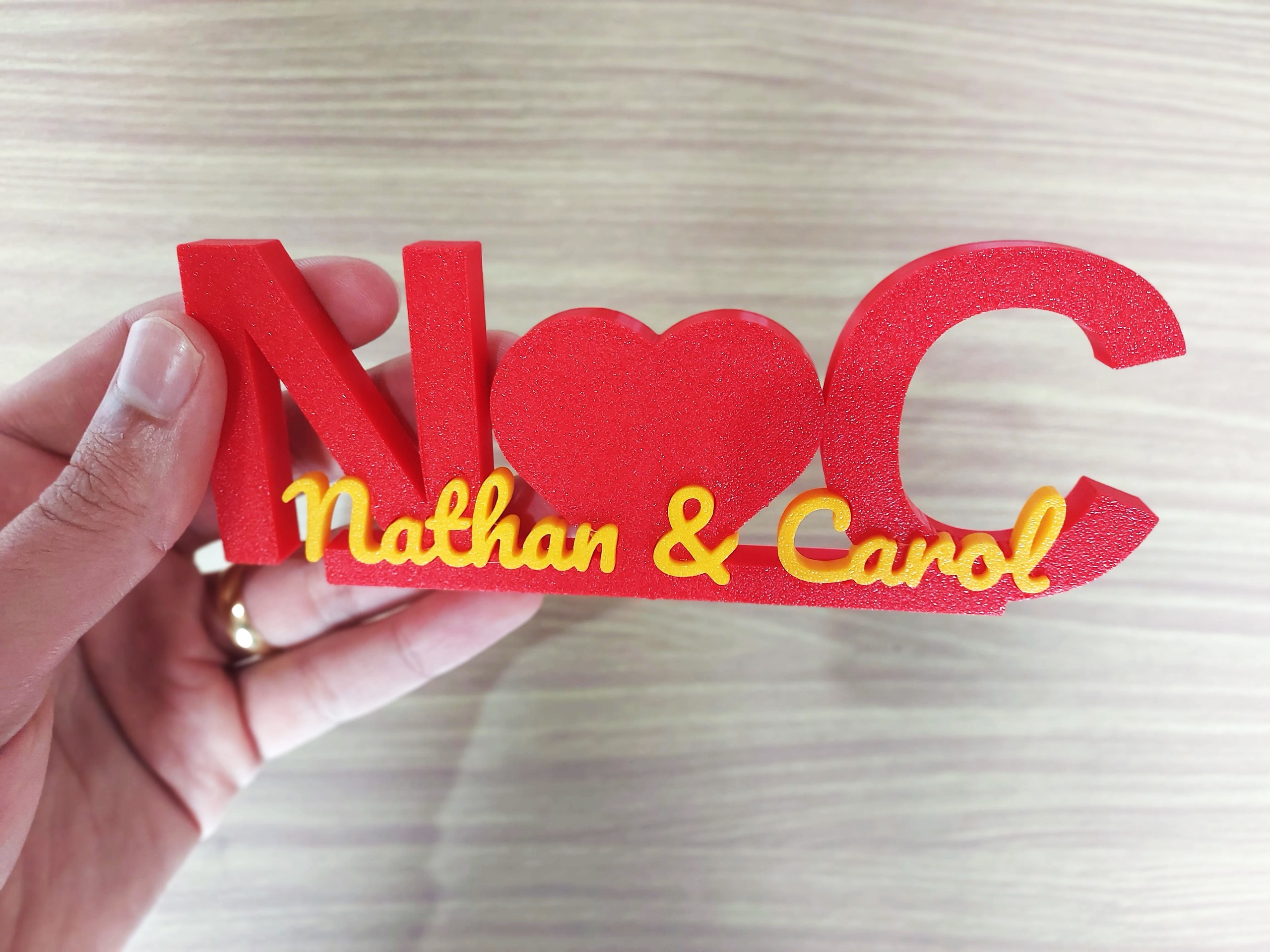 Letreiro Casal Personalizado — foto 3
